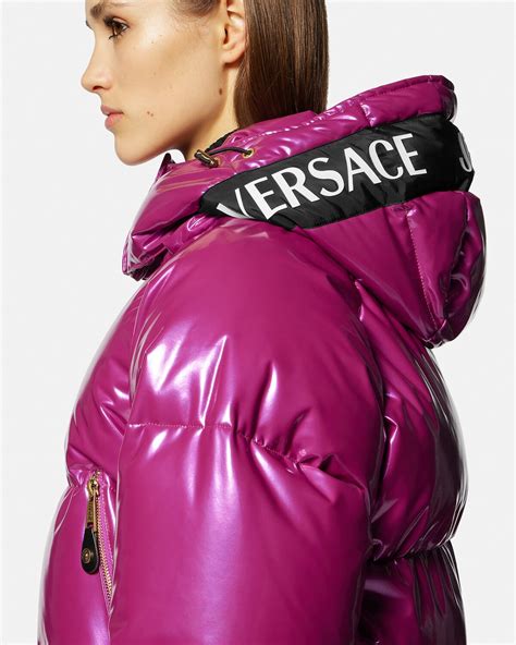 versace puffer jacket womens|Versace puffer jackets for men.